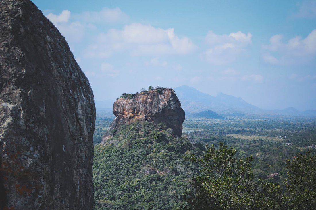 View over Sigiriya and the Cultural Triangle from Pidurangala Rock, Sri Lanka