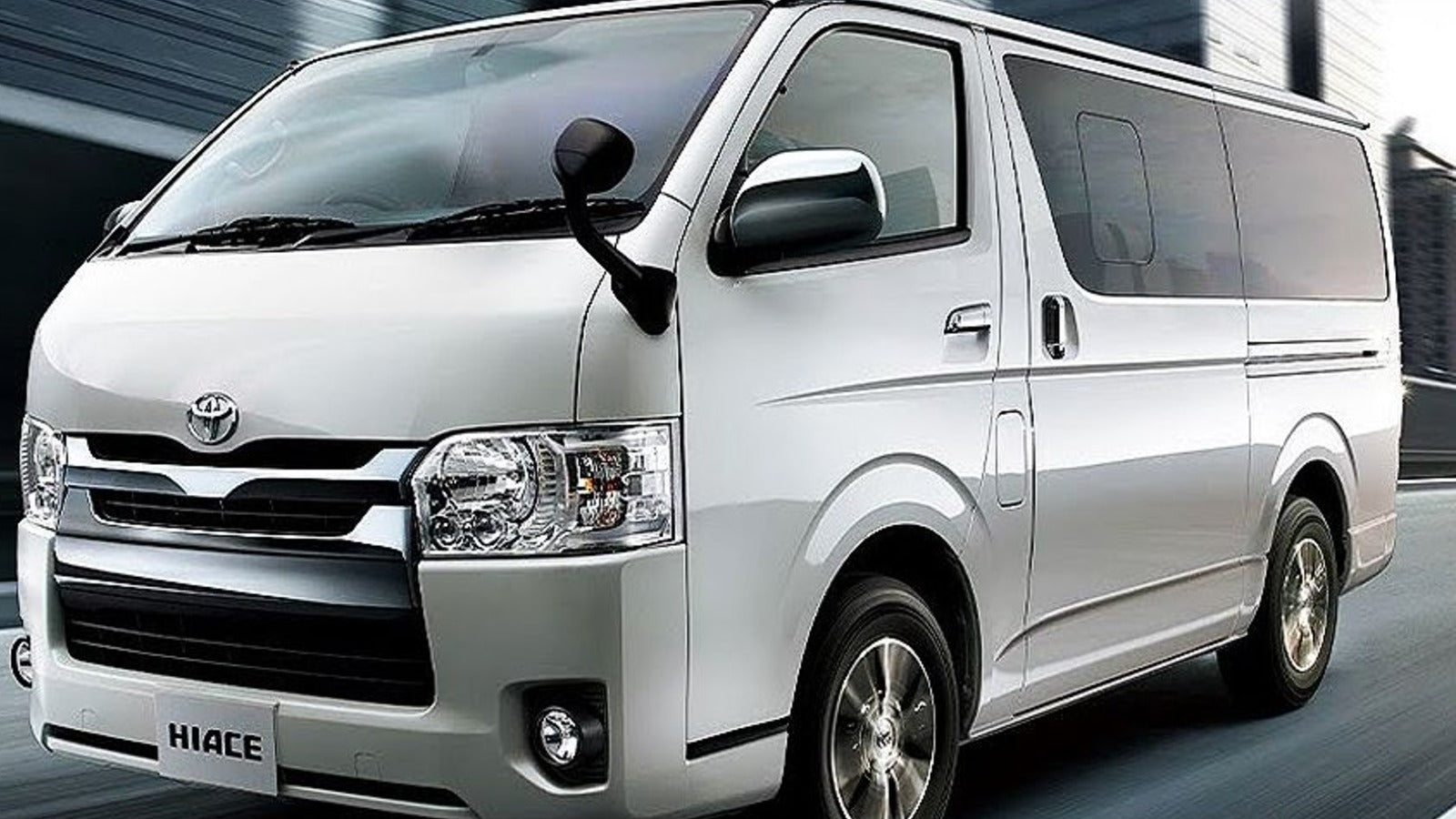 Toyota KDH 6-seater van with driver