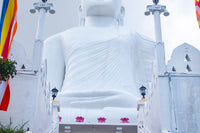 Bahiravokanda Vihara Buddha statue overlooking Kandy, Sri Lanka